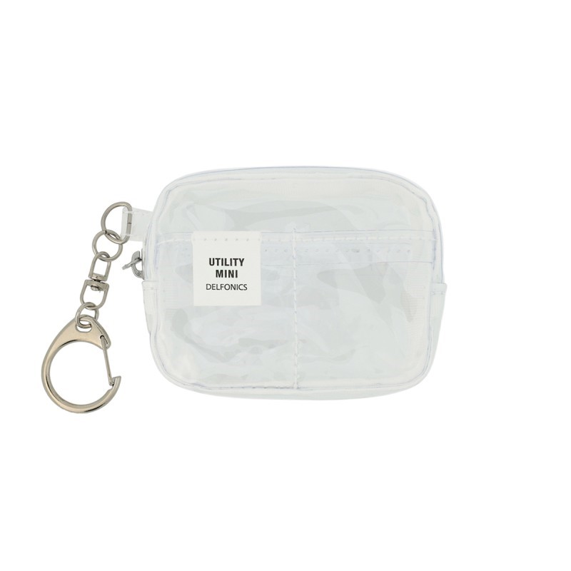 DELFONICS インナーキャリング キーホルダー/クリア